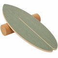 Grünes Balancebrett mit Rolle 80x30 cm