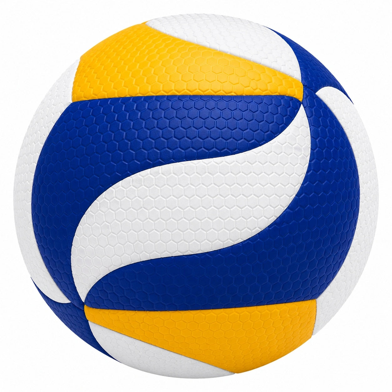Volleyball für Outdoor und Indoor in Blau Gelb Weiß