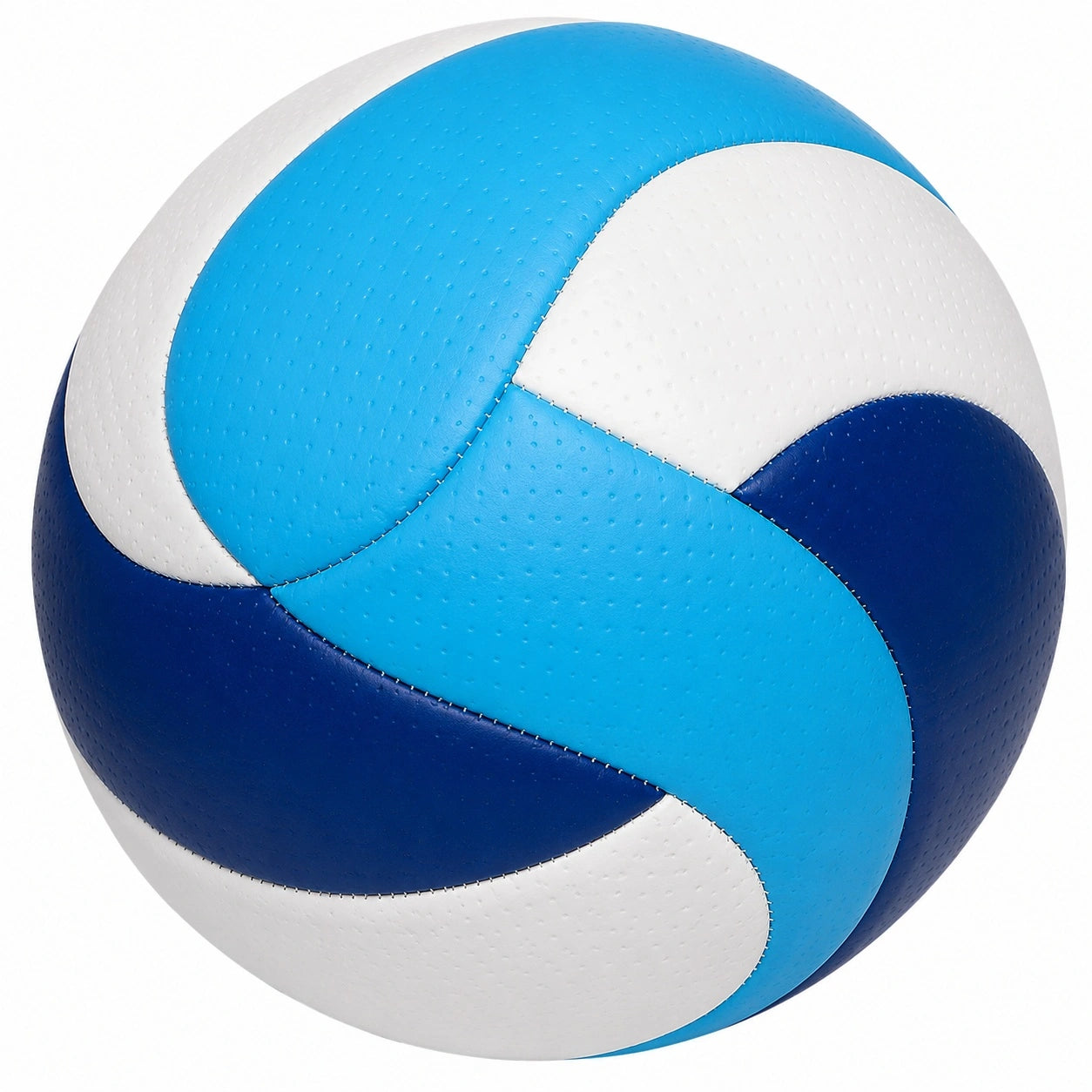 Volleyball Blau Hellblau Weiß für Hallensport