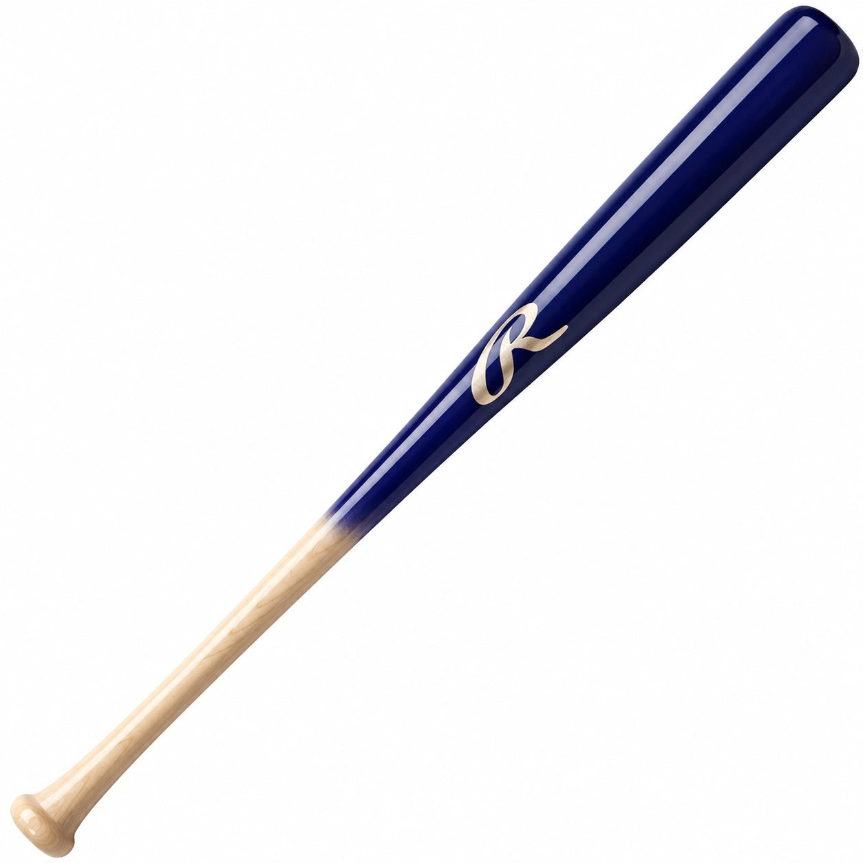Baseballschläger 85 cm Blau/Naturholz