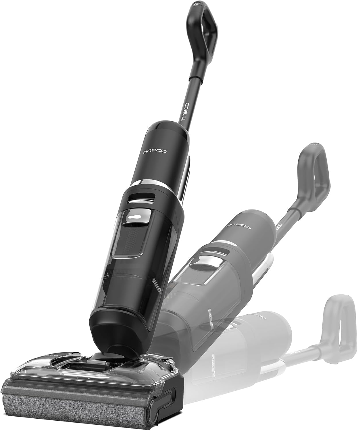 Tineco Floor ONE S7 Stretch Ultra Nass Trockensauger, 5 Min 85 °C Flashdry, 21000 Pa Saugkraft 180° Lay-Flat, 50 Min Laufzeit, DualBlock Anti-Tangle