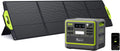 FOSSiBOT F2400 Powerstation mit 200 W Solarpanel, Solargenerator 2048 Wh LiFePO4 Batterie 230 V 2400 W 3AC Ausgängen, 4800 W Peak