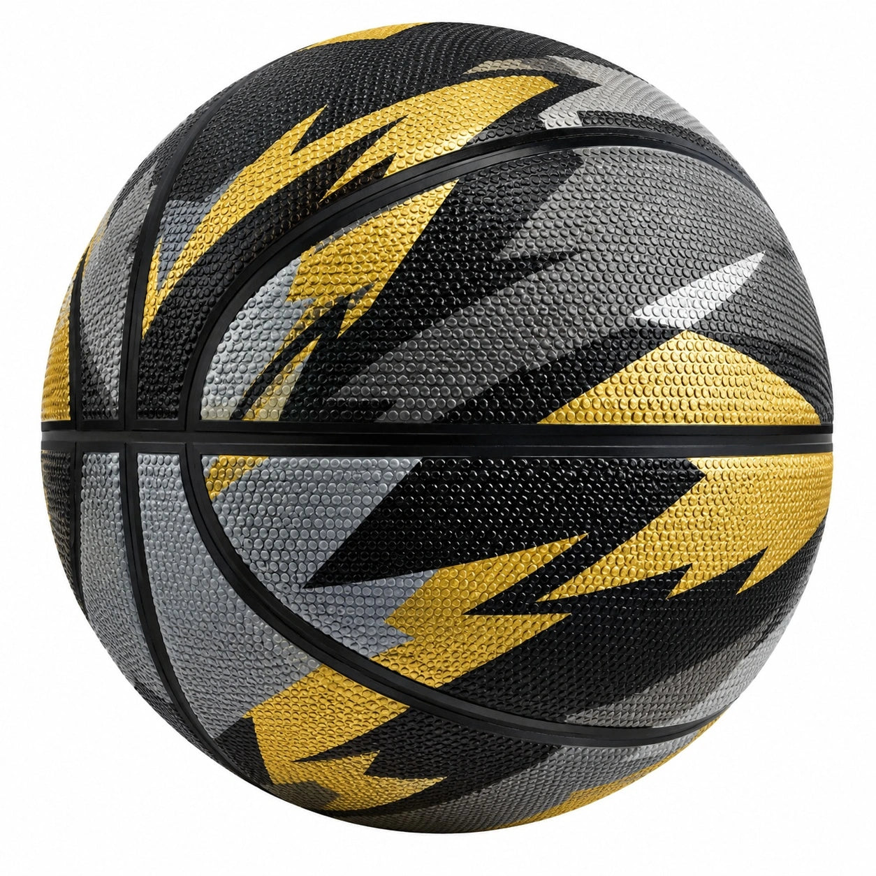 Basketball Outdoor Größe 7 Gelb/Schwarz/Grau