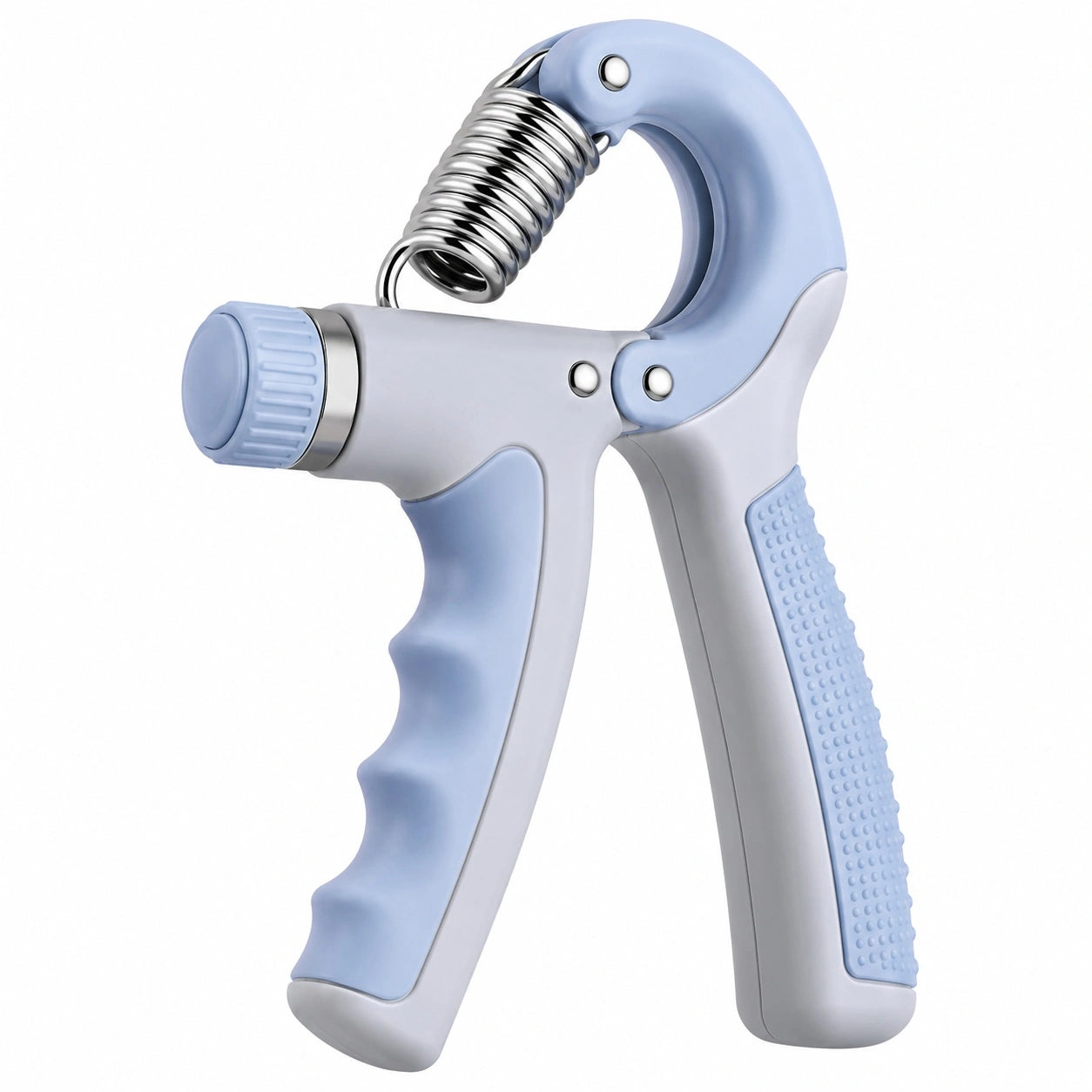 Einstellbarer Handtrainer Griffkraft Ergonomisch Hellblau