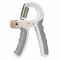 Einstellbarer Handmuskeltrainer 5-60 kg Weiß/Grau Ergonomisch