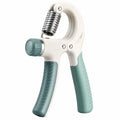 Ergonomischer Handtrainer mit einstellbarem Widerstand Grün/Weiß