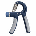 Einstellbarer Handtrainer Griffkraft 5-60 kg Blau/Grau