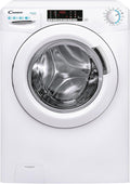 Candy CS 1410TXME/1-S Frontlader-Waschmaschine, 10 kg, 400 U/min, Inverter-Motor, Touchdisplay, Inverter-Technik, Kindersicherung, Weiß