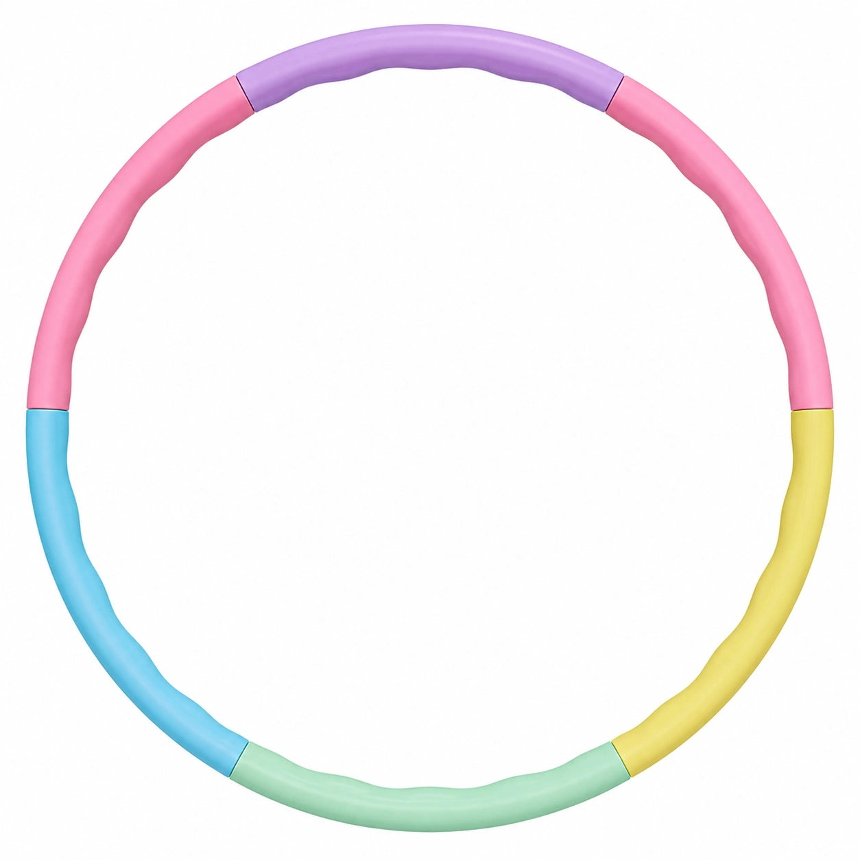 Abnehmbarer Hula Hoop Reifen 95 cm Bunt