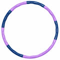 Fitness Hula-Hoop lila/blau mit Massageeffekt, Ø 100 cm