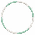 Fitness Hula Hoop Reifen mit Massagefunktion, Grün/Weiß, Ø 100 cm, 1.20 kg