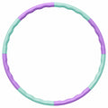 Hula-Hoop-Reifen Ø 100 cm abnehmbar Lila/Grün