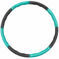 Hula Hoop Fitnessreifen 100 cm Türkis/Schwarz