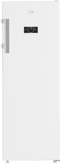Beko Gefrierschrank B5RFNE295 W freistehender Gefrierschrank, 260 l Gesamtrauminhalt, 38 dB, 5 Gefrierschubladen, 2 Gefrierfächer, NoFrost, Türalarm