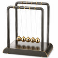 Newton Pendel Tischspielzeug Schwarz-Gold