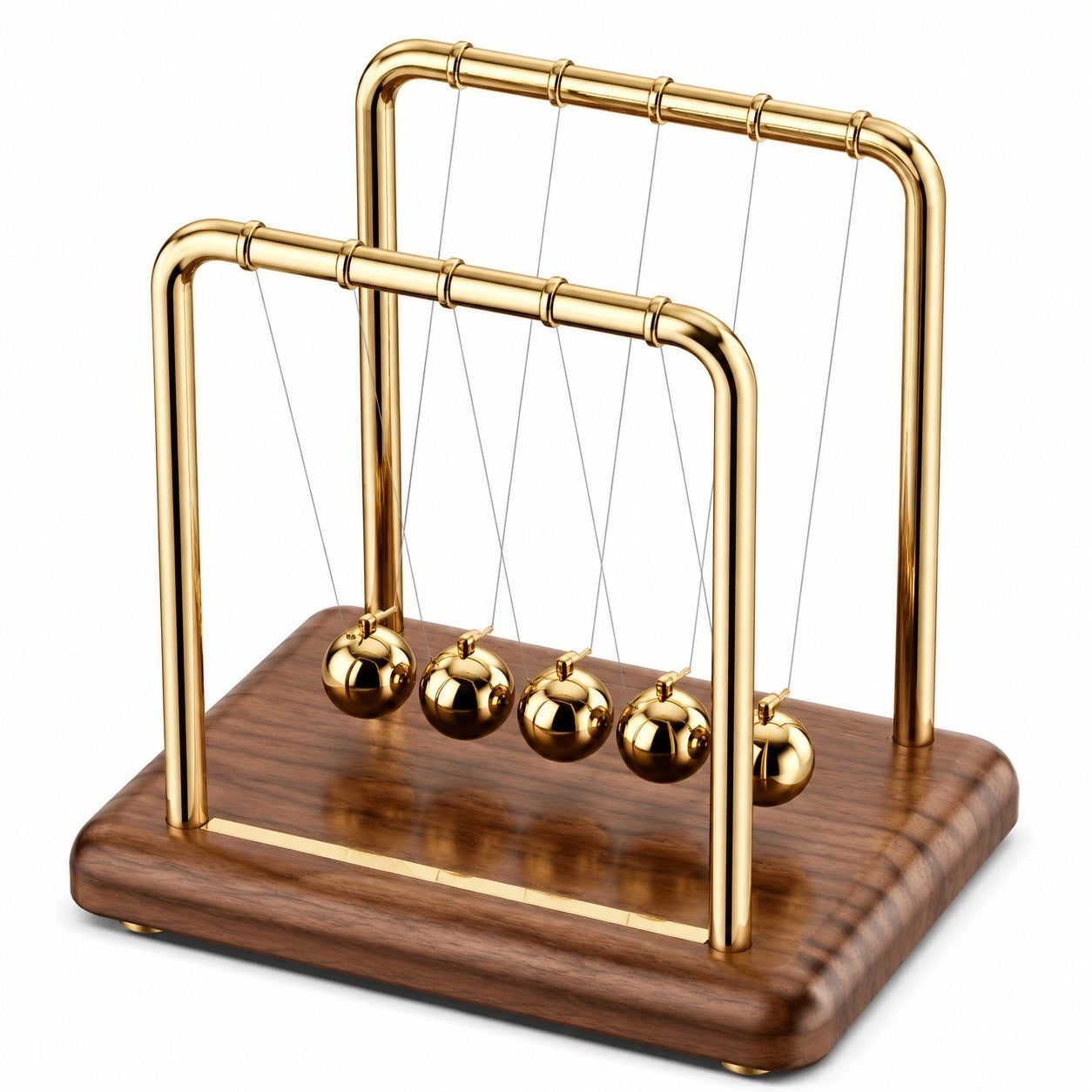 Newton Pendel Schreibtisch Gadget Gold
