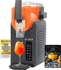 KLAMER Slush Maschine, 2,6 l Fassungsvolumen, Mit 5 smarten Programmen: Slushie, Cocktail, Frappé, Wein, Automatische Reinigung, Turbo Freeze