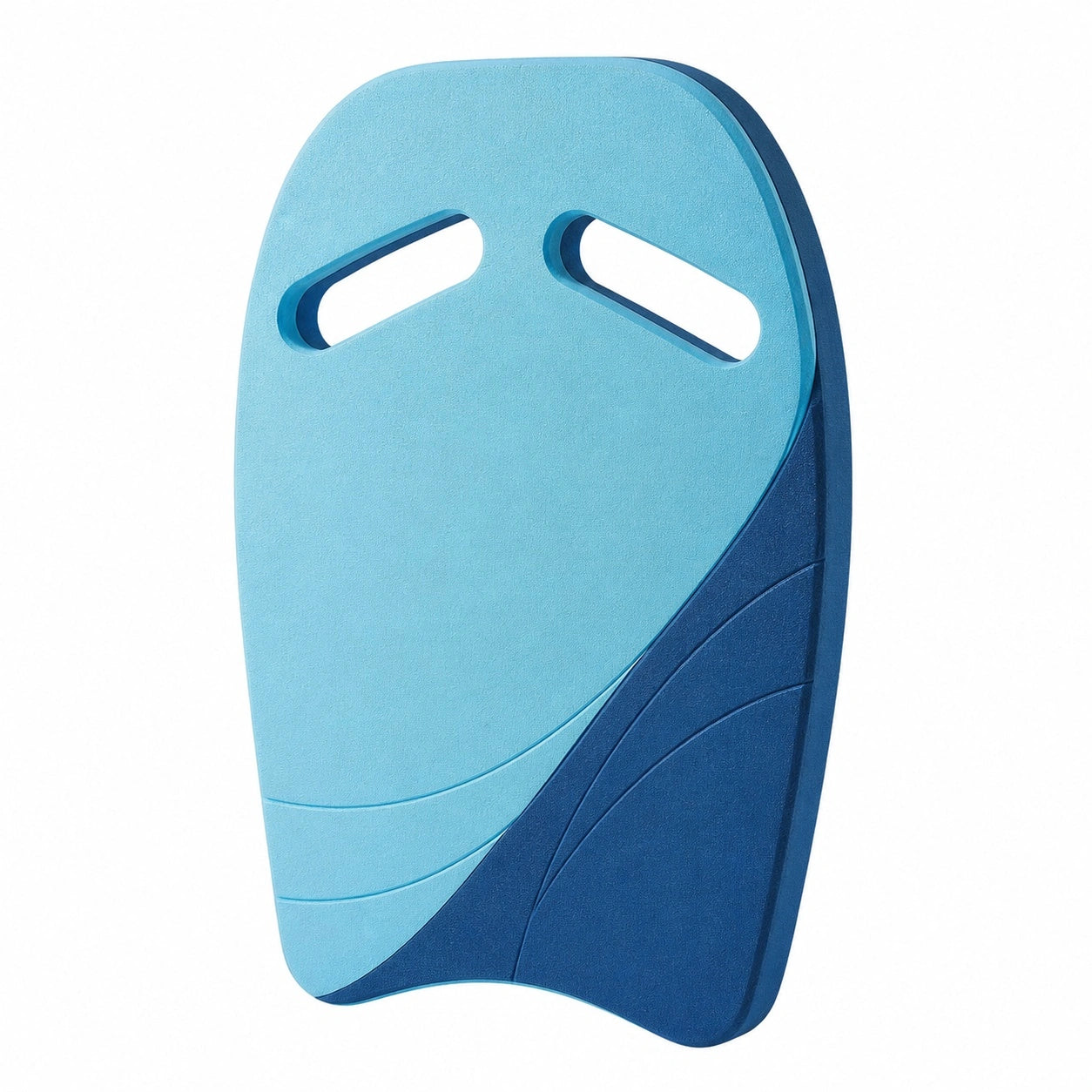 Schwimmbrett Hellblau/Dunkelblau für Training