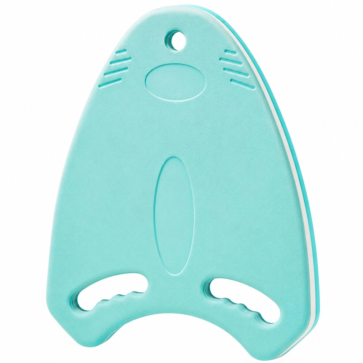 Turkises Schwimmbrett für Training, 45x30 cm