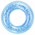 Glitzernder Aufblasbarer Schwimmring Blau 90cm