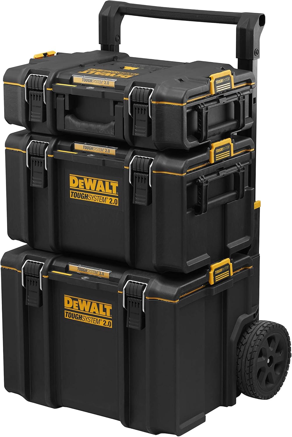 DEWALT TOUGHSYSTEM 2.0 Aufbewahrungsbox-Turm-Set, DWST83402-1, 3 Module