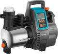 Gardena Premium Hauswasserautomat 6000/6E LCD Inox: Hauswasserpumpe mit 6000 l/h Fördermenge, 1300 W Motor, Mit LC-Display, 1760-20