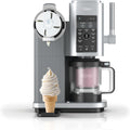 Ninja CREAMi Scoop & Swirl Eismaschine mit 2 Behältern, NC701EU, 13 Funktionen, Für Eiscreme, Softeis, Gelato, Sorbet, Milchshakes und mehr