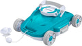 Bestway Poolroboter AquaTronix kabelloser für flache Aufstellpools bis 50 m2 , 90 Min. Laufzeit, 3, 5-l-Filter, Jet-Navigation, Türkis/Weiß/Grau