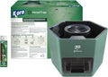 K.PRO Elektrische Mückenfalle + 1 Lockstoff-Spritze, Mücken und Tigermücken, Lockt Mücken an und fängt sie EIN, Hexatrap, 3 Monate Ruhe