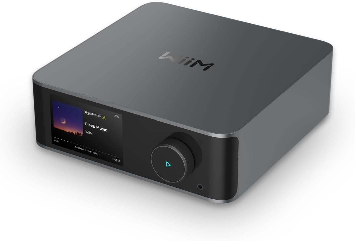 WiiM Ultra Music Streamer & Digital Preamp, 3.5' Touchscreen, Compatible with Google Cast & Alexa, Stream Spotify, Amazon Music, Tidal & More