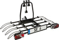 Bullwing SR6 Fahrradträger Fahrräder Fahrradhalter, Abklappmechanismus, Diebstahlschutz, Schwarz