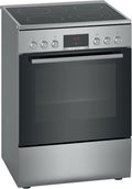 Bosch HKR39C250 Serie 4 Elektro-Standherd, 60 cm breit, EcoClean Direct Reinigungshilfe, 3D Heißluft Backen auf 3 Ebenen, LED-Display-Steuerung