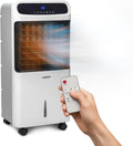 Avilia, Verdunstungskühler Trio Clima 4-in-1 Kalt/Warm 80-2000 W mit Befeuchtung, Tank 10 l, Luftreinigung, Timer 12H