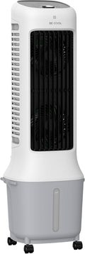 BE COOL Premium Turmluftkühler mit 10 l Wassertank & WLAN, 38 W, 12,5m Luftstromreichweite, 24 Geschwindigkeiten, 3 Windmodi, LED-Display
