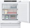 Siemens GU21NADE0 iQ500 Smarter Einbau-Gefrierschrank, 82 × 59,8 cm, 85 l Gefrieren, Flachscharnier mit Softeinzug, NoFrost, Nie wieder abtauen