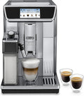 De'Longhi PrimaDonna Elite Experience ECAM 656.85.MS Kaffeevollautomat mit LatteCrema Milchsystem, Silber, Cappuccino, 4,3 Zoll Farbdisplay