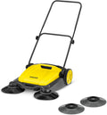 Kärcher Kehrmaschine S 3 Twin 2-in-1, Arbeitsbreite: 650 mm, Kehrgutbehälter: 16 l, Gewicht: 9,7 kg, Bis zu 1.800 m2/h Fläche