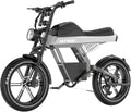 HITWAY E-Bike, 48 V 25 Ah Akku, 250 W Motor bis 25 km/h, Fatbike Elektrofahrrad für Herren, 20 × 4,5 Zoll Fette Reifen Pedelec, Reichweite 80-100 km