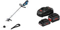 Bosch Professional Bundle of  18 V System Akku-Freischneider GFR 18 V-23 + Akku Starter-Set: 1x ProCORE18 V 4.0 Ah Akku + 1x ProCORE18 V 5.5 Ah Akku +