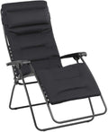Lafuma MOBILIER, Gepolsterter Relaxsessel Zero Gravity RSX Clip XL, Klappbarer Liegestuhl für Garten und Innenbereich, Mehrpositionenliege XL