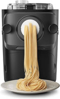 Philips 7000 Serie PastaMaker, HR2665/93, Schwarz, Nudeln Selbstgemacht, Automatisches Wiegen, 8 Pastasorten, Einfache Reinigung, Bis zu 8 Portionen