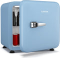 Klarstein Audrey Evo 43 l Mini Kühlschrank, Leise 40 dB, Kompakter Kühlschrank Klein mit Verstellbaren Füßen und Wendetür, Mechanischer Thermostat