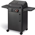 Enders Elektrogrill eFLOW PRO 2 TURBO SHADOW, Gussrost SWITCH GRID, TURBO ZONE für heiße Temperaturen, SIMPLE CLEAN Reinigungssystem, Grillwagen 97126