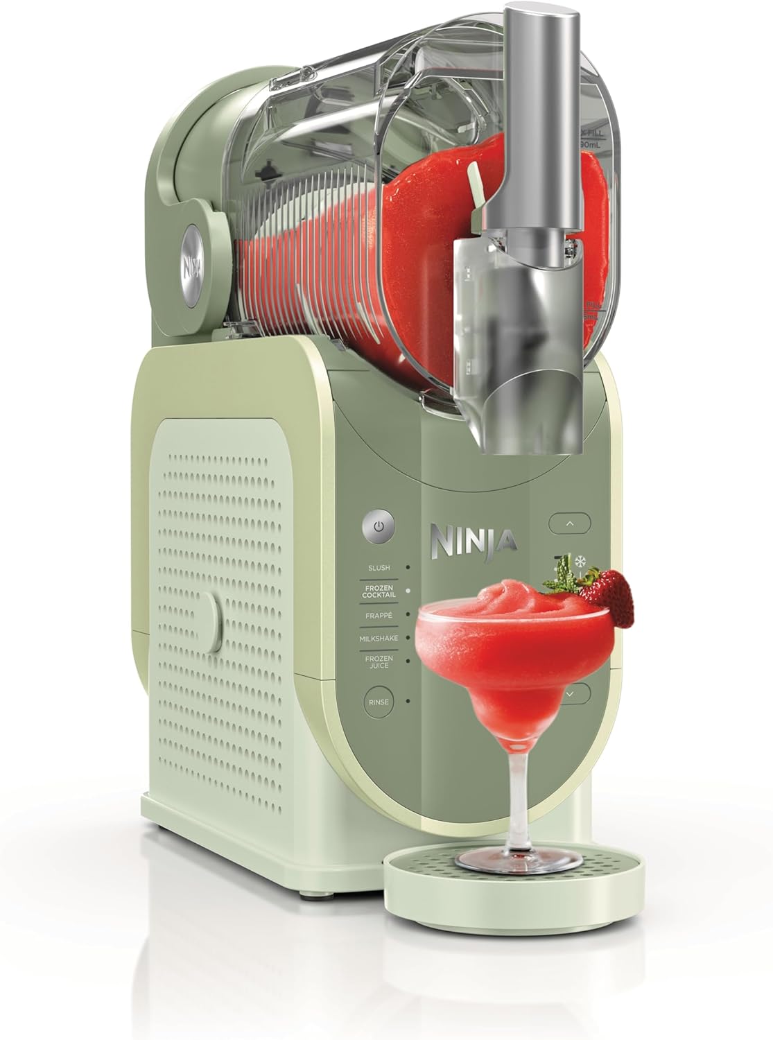 Ninja SLUSHi Maschine für Slush, Ohne Eis oder Vorbereitungsaufwand, Fasst 1,9 l, FS301EUTG, Grün, Eis-Cocktails, Frappé, WhisperChill-Technology