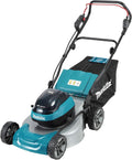 Makita DLM466PT2 Akku-Rasenmäher 2 × 18 V / 5,0 Ah, 2 Akkus + Doppelladegerät