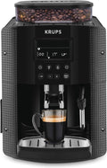 KRUPS Essential Kaffeevollautomat mit Milchaufschäumer, Automatische Kaffeemaschine für Espresso, Cappuccino und Kaffee, Automatische Reinigung