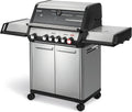 Enders Gasgrill MONROE PRO 4 SIKR TURBO, 800 °C TURBO ZONE, 4-Edelstahlbrenner, Infrarot-Backburner, HEAT RANGE, SWITCH GRID, SIMPLE CLEAN, 8362