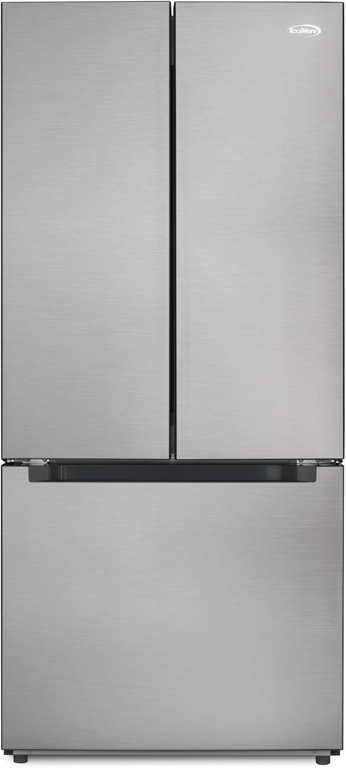 KoolMore 30-Zoll KM-RERFDSS-18C Gefriertruhe, Edelstahl