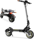 Finbike Elektroroller Straßenzulassung (ABE), 70KM E-Scooter, 10 Zoll E Roller mit 150 KG Tragkraft, Display, Schwarz