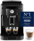 De'Longhi Magnifica S, ECAM11.112.B, Schwarz, Perfetto Kaffeevollautomat mit klassischem Milchaufschäumer, Espresso- und Cappuccino Kaffeemaschine
